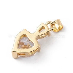 Стойки обшивки латунь кубического циркония подвески&nbsp;KK-E003-19G-02
