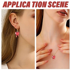 8шт подвески из прозрачной смолы&nbsp;RESI-YW0005-46