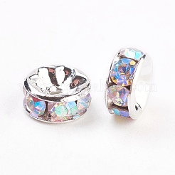 Латунные бусины разделители для поставки стразов&nbsp;X-RB-A014-Z8mm-28S-NF