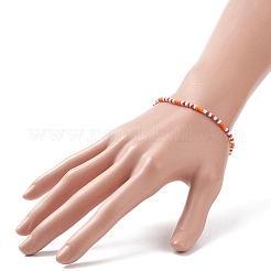 Стеклянные бисера браслеты простирания&nbsp;BJEW-JB09095