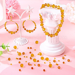 4 прядь 4 вида стеклянных бусин&nbsp;EGLA-TA0012-97C