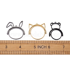 Подвески из сплава с открытой задней панелью (поворотные)&nbsp;PALLOY-TA0001-01