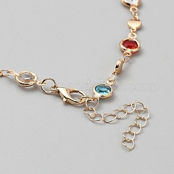 4шт. набор из 4-х стилей браслетов из латуни и сплава&nbsp;BJEW-WH0041-27