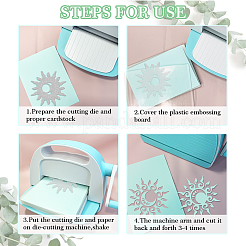 Углеродистая сталь разрезает трафареты DIY-WH0309-1953