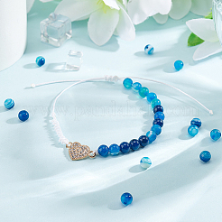 2 нитка натуральных агатовых бусин&nbsp;G-OC0002-31