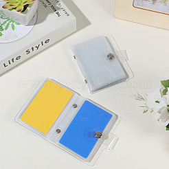 2 шт. мини-книжка-держатель для фотокарточек из ПВХ&nbsp;AJEW-SP0002-20A-05