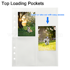30 шт. 3 стиля пластиковая вставка для фотоальбома сменные страницы для карточек-переплетов&nbsp;FIND-SP0004-57B