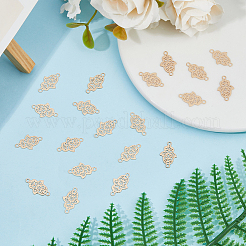 60 шт. долговечные подвески-соединители из латуни с покрытием&nbsp;KK-DC0004-25