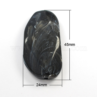 Акриловые бусины&nbsp;LS-X-MACR-R463-1-1