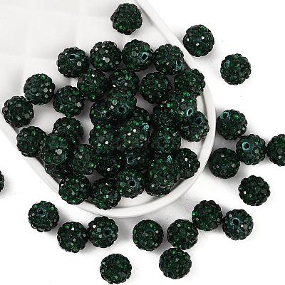 Бусины со стразами&nbsp;RB-H284-6MM-Half-205-1