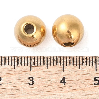 Титановые бусины&nbsp;STAS-B060-01A-G-1