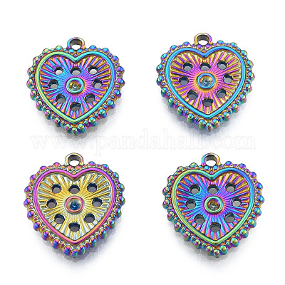 Подвеска из нержавеющей стали 304 со стразами STAS-N098-209M-1