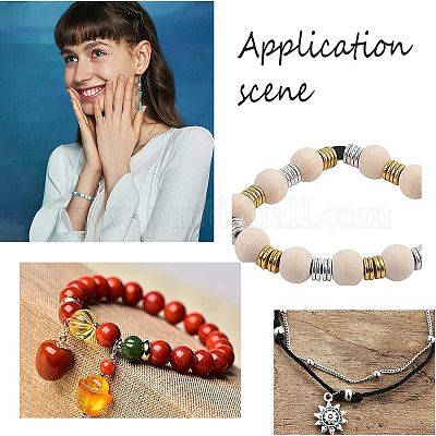 Spacer бисер латунные&nbsp;KK-FH0001-84G-1