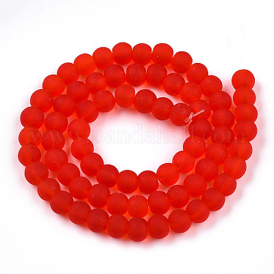 Прозрачные стеклянные бусины&nbsp;LS-GLAA-T032-T6mm-MD09-1