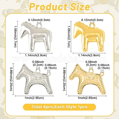 Подвески из сплава 4 шт.&nbsp;FIND-YW0011-61-1