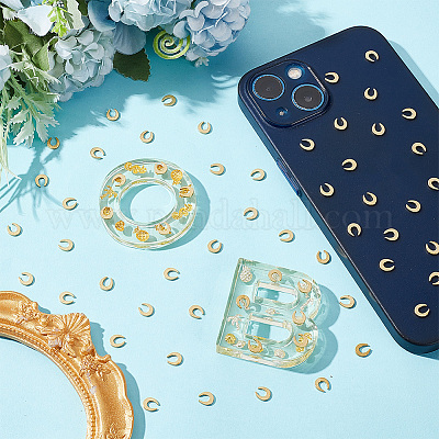 Латунные кабошоны&nbsp;KK-OC0001-38B-1