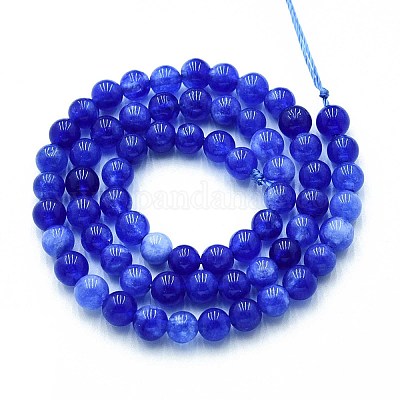 Природного кварца нитей бисера&nbsp;G-N355-6mm-51-1