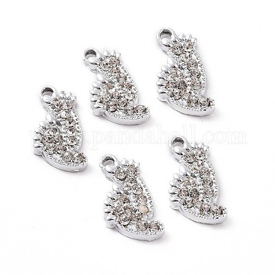 Сплава кристалла горный хрусталь подвески&nbsp;ALRI-H004-34P-1