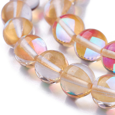 Синтетические лунные камни&nbsp;G-F143-10mm-15-1