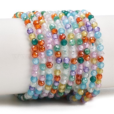 Бусы из циркония&nbsp;ZIRC-P125-3mm-01-1