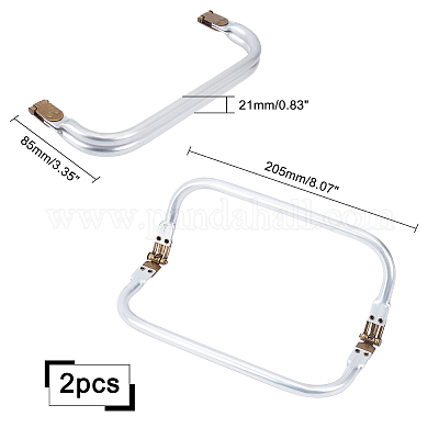 2шт алюминиевая ручка-рамка для кошелька&nbsp;FIND-PH0003-36-1