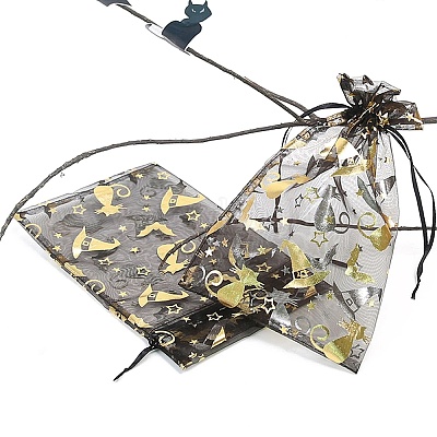 Прямоугольные сумки из органзы на шнурке&nbsp;LS-PW-WGC1EE9-02-1