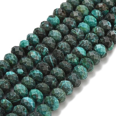 Синтетического малахита бисер нитей&nbsp;G-Z111-A43-1