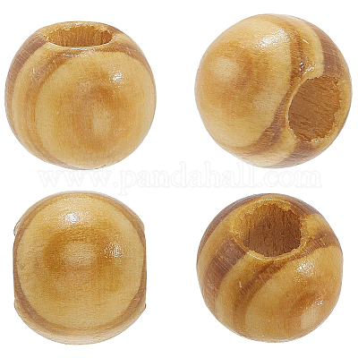 Бусы из сосны&nbsp;WOOD-PA0001-03B-1