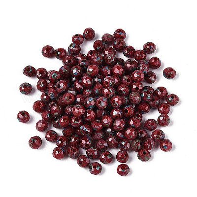 Выпечка краска стеклянные бусины&nbsp;SEED-N011-03I-1