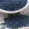 MIYUKI Delica Beads, Cylinder, Japanese Seed Beads, 11/0, (DB0085) Blue Lined Aqua AB, 1.3x1.6mm, Hole: 0.8mm, about 10000pcs/bag, 50g/bag