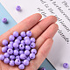 Непрозрачные акриловые бусины&nbsp;X-MACR-S370-C8mm-A32-5